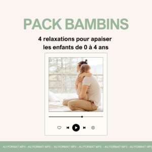 relaxations pour apaiser les bébé et bambins